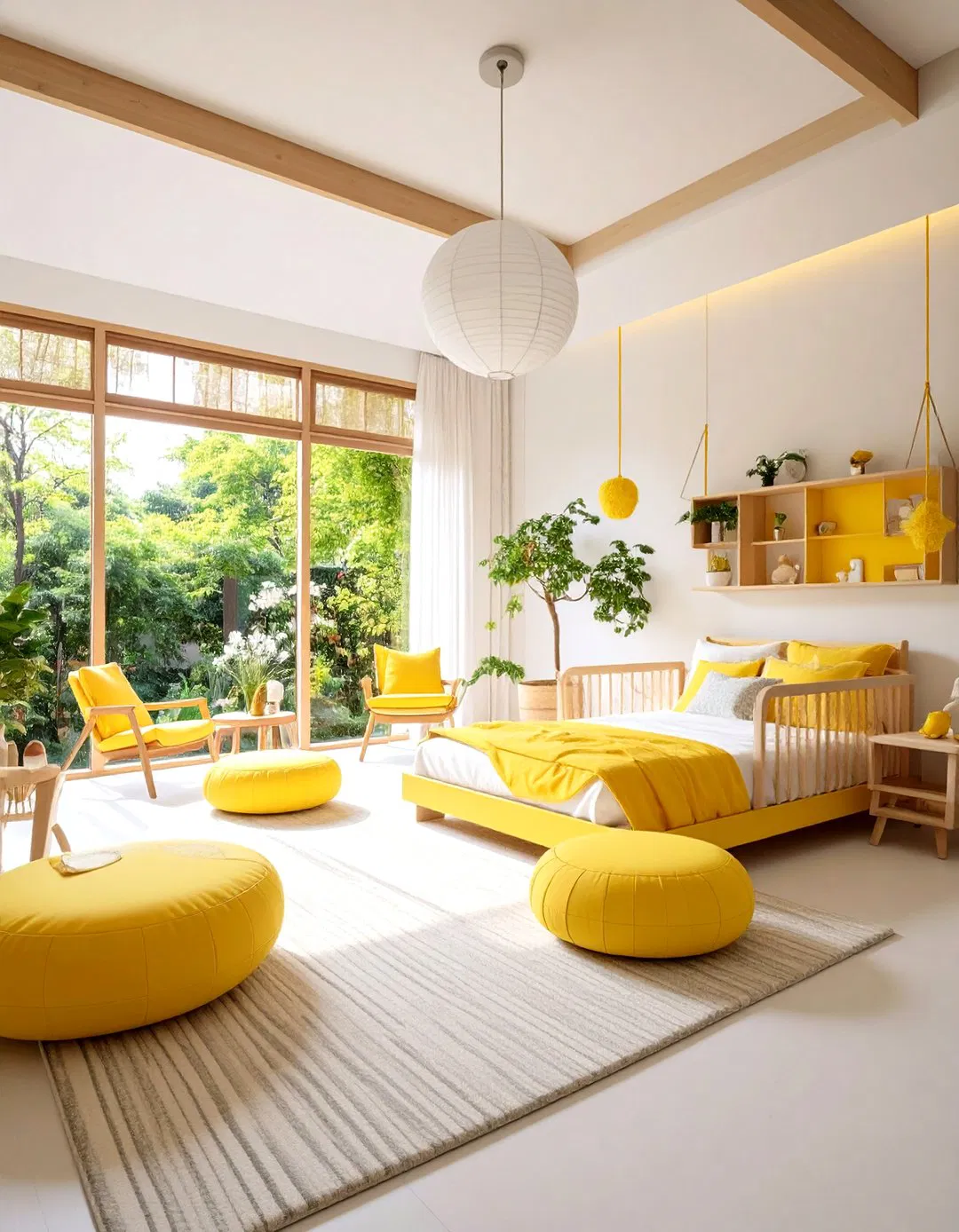 Gentle Yellow Zen Garden Calm