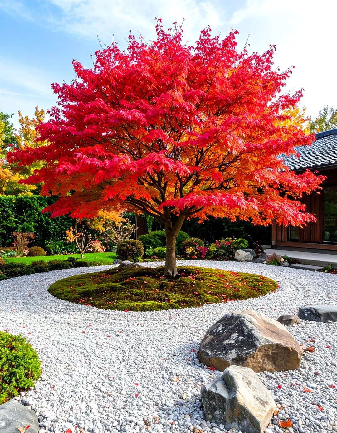 Japanese Maple as a Garden Focal Point - Zen Garden Ideas