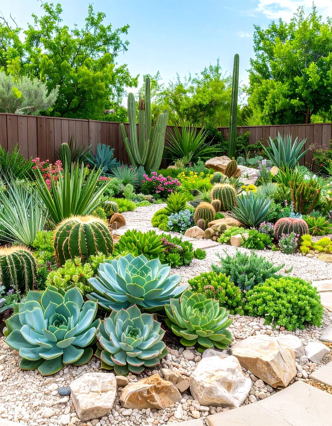 Succulent-Based Zen Garden - Zen Garden Ideas