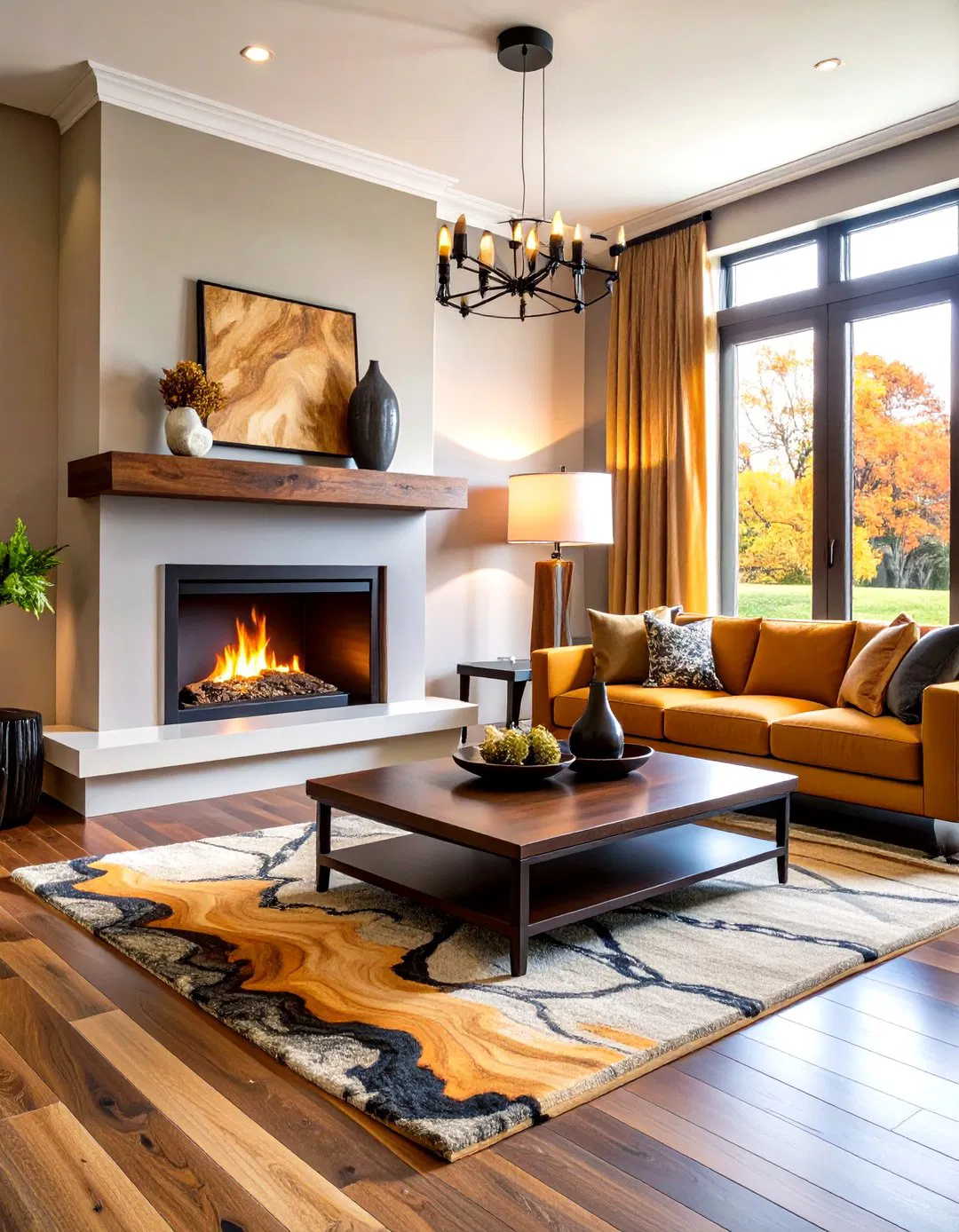 Spalted Maple Live Edge Mantel