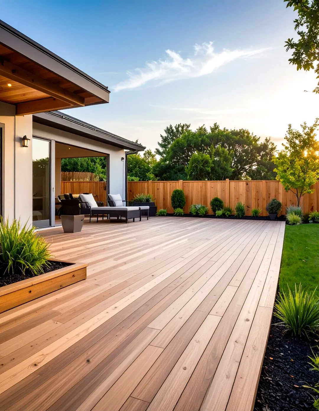 Picture Frame Border Deck Design