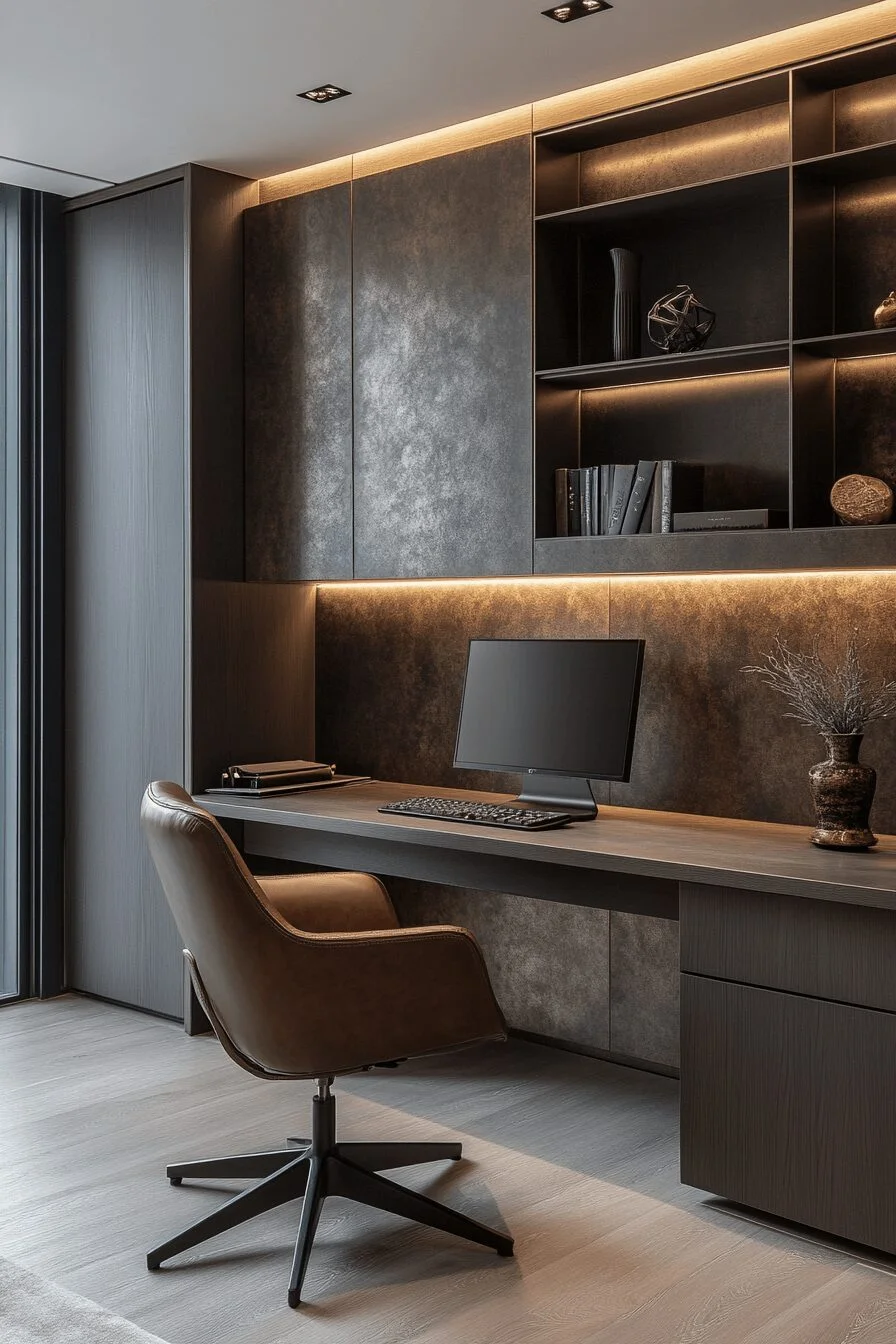 Minimalist Home Office with Effortless Design