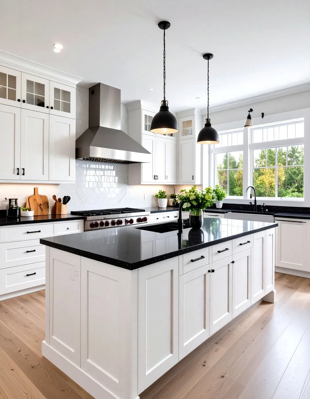 Luxury Kitchen with Professional Appliances