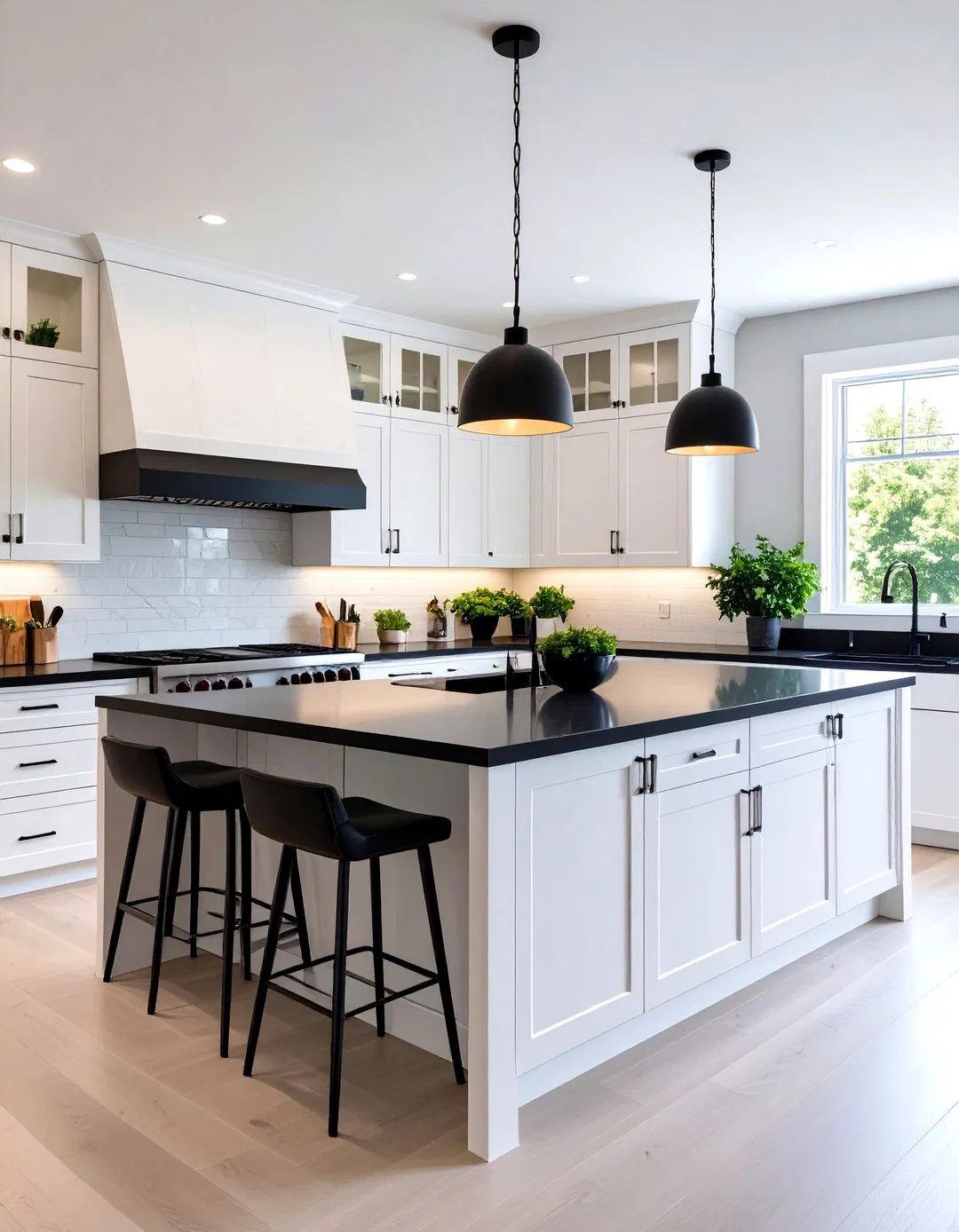 Kitchen Peninsula with Breakfast Bar Seating