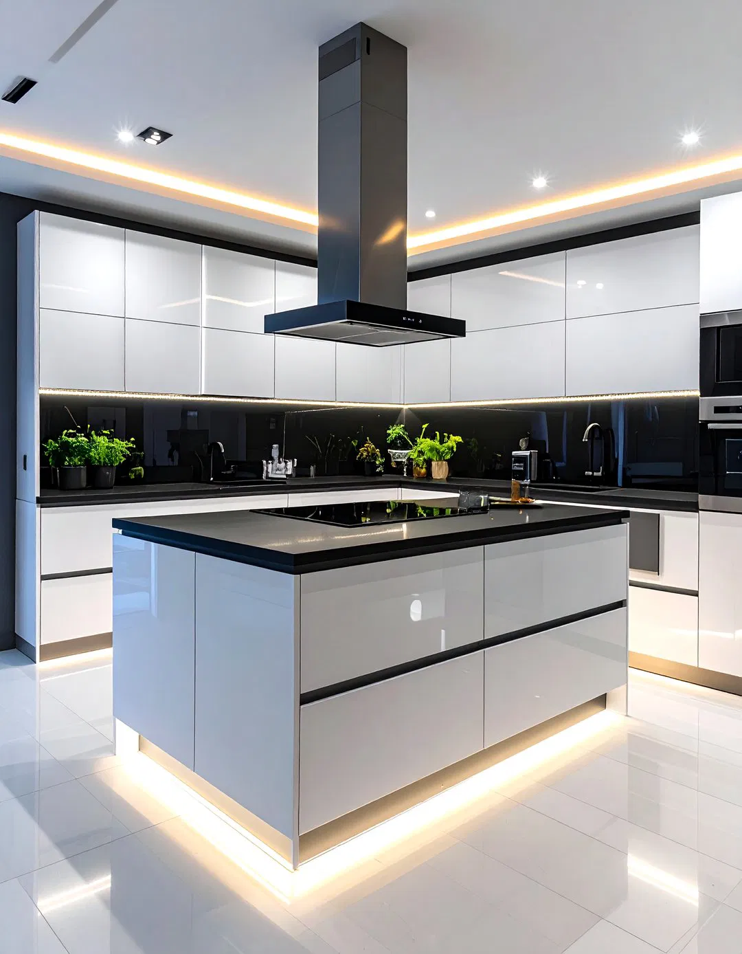 Smart Kitchen with Technology Integration