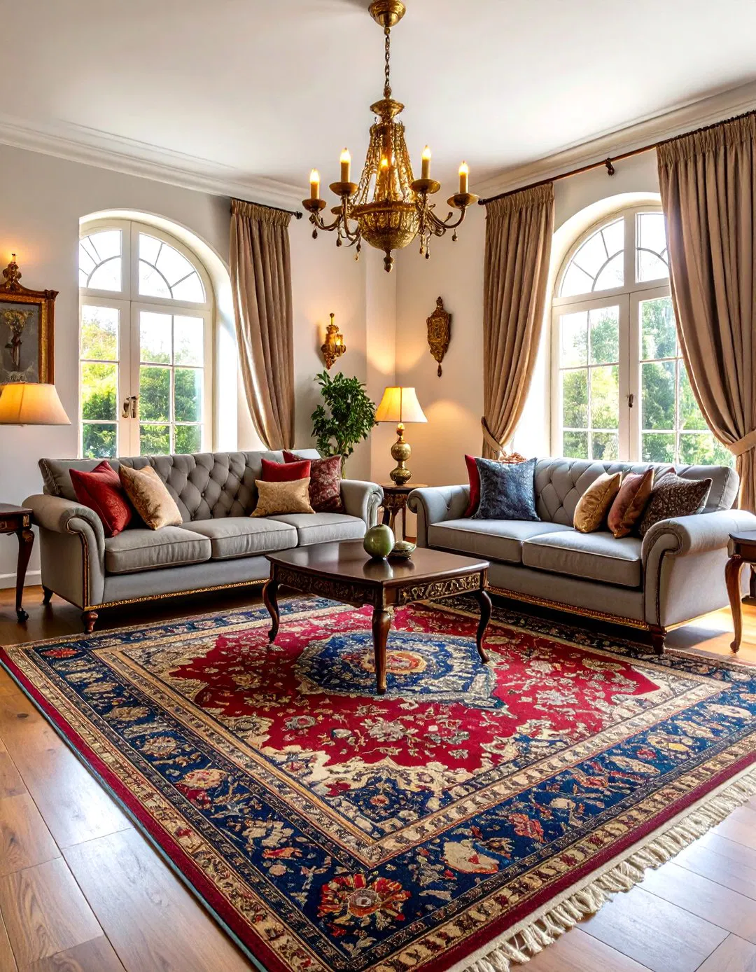 Persian Oriental Rug Traditional Styling