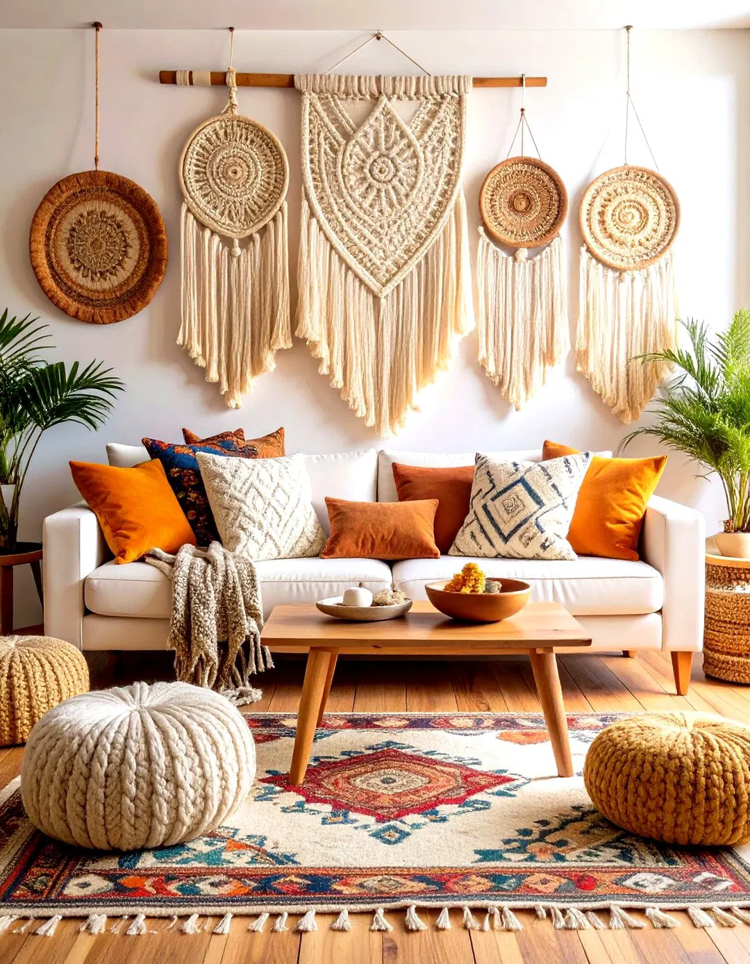 Boho Chic Layered Living