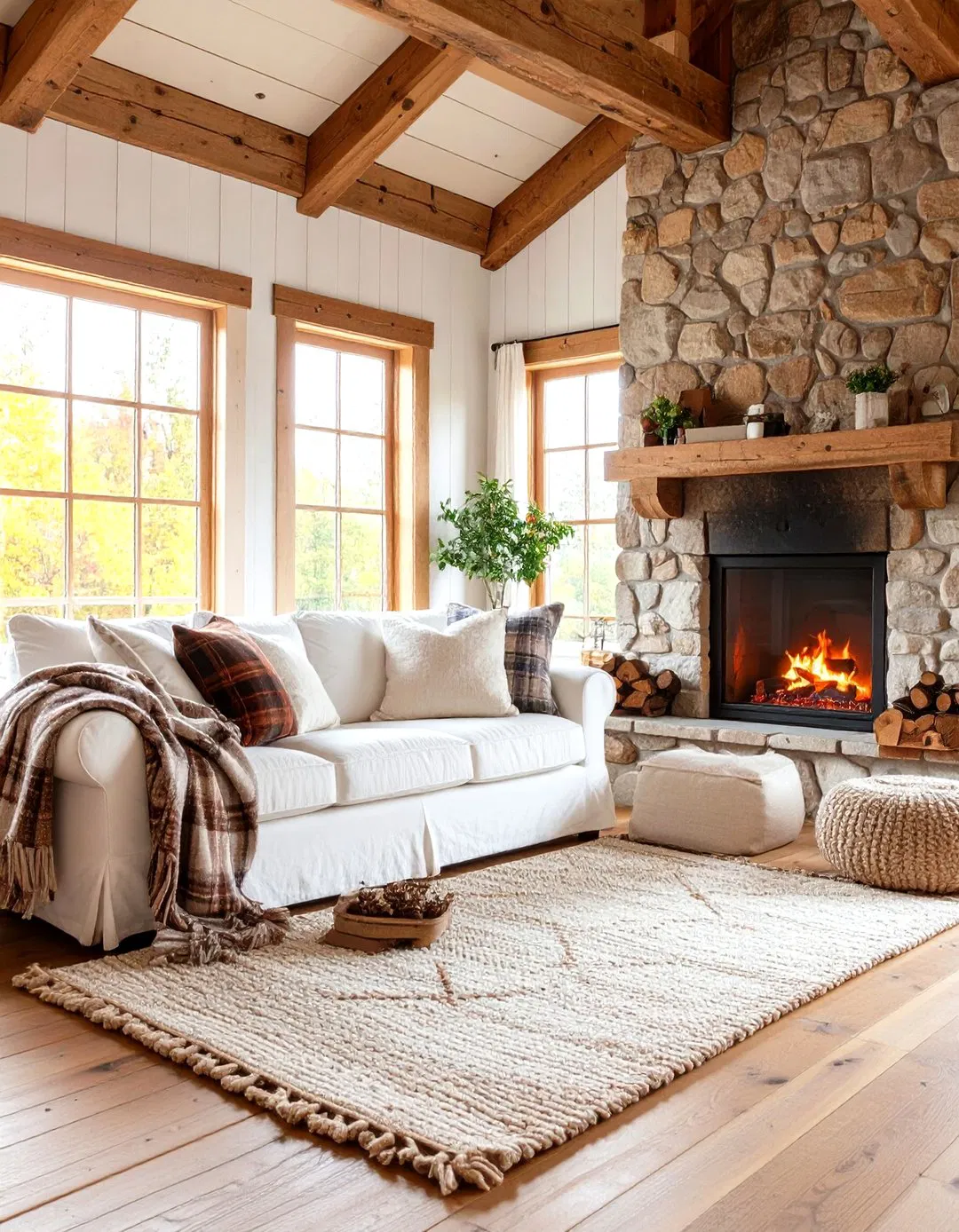 Rustic Charm Gathering Space