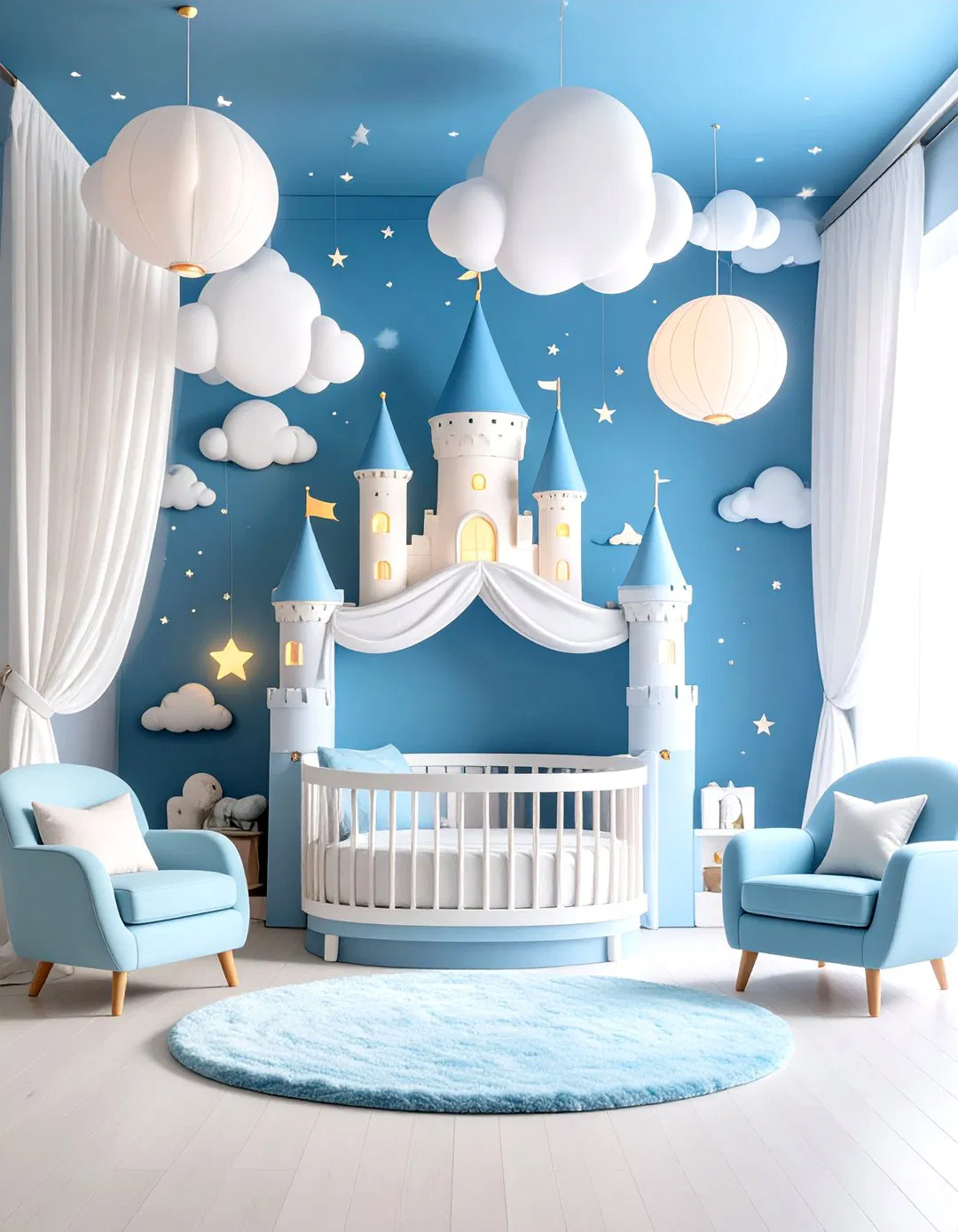 Cloud Castle Fantasy Nursery