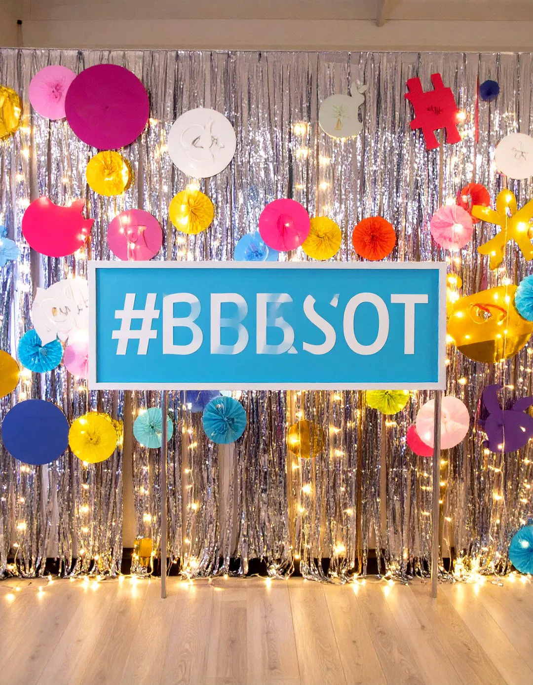 Photo Booth Hashtag Displays