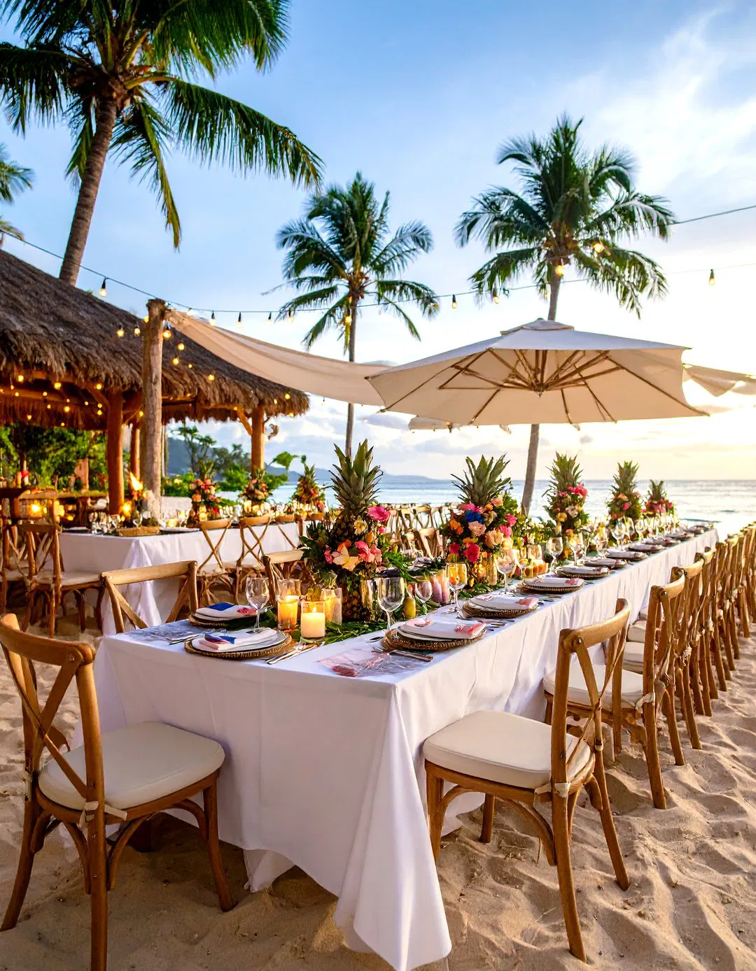 Tropical Luau Rehearsal Dinner