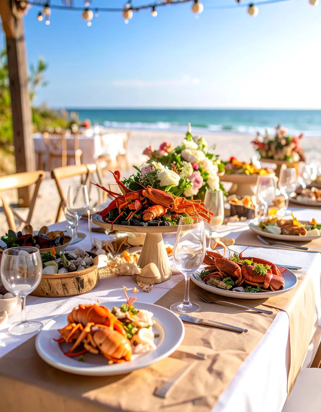 Beachside Seafood Boil Rehearsal Dinner