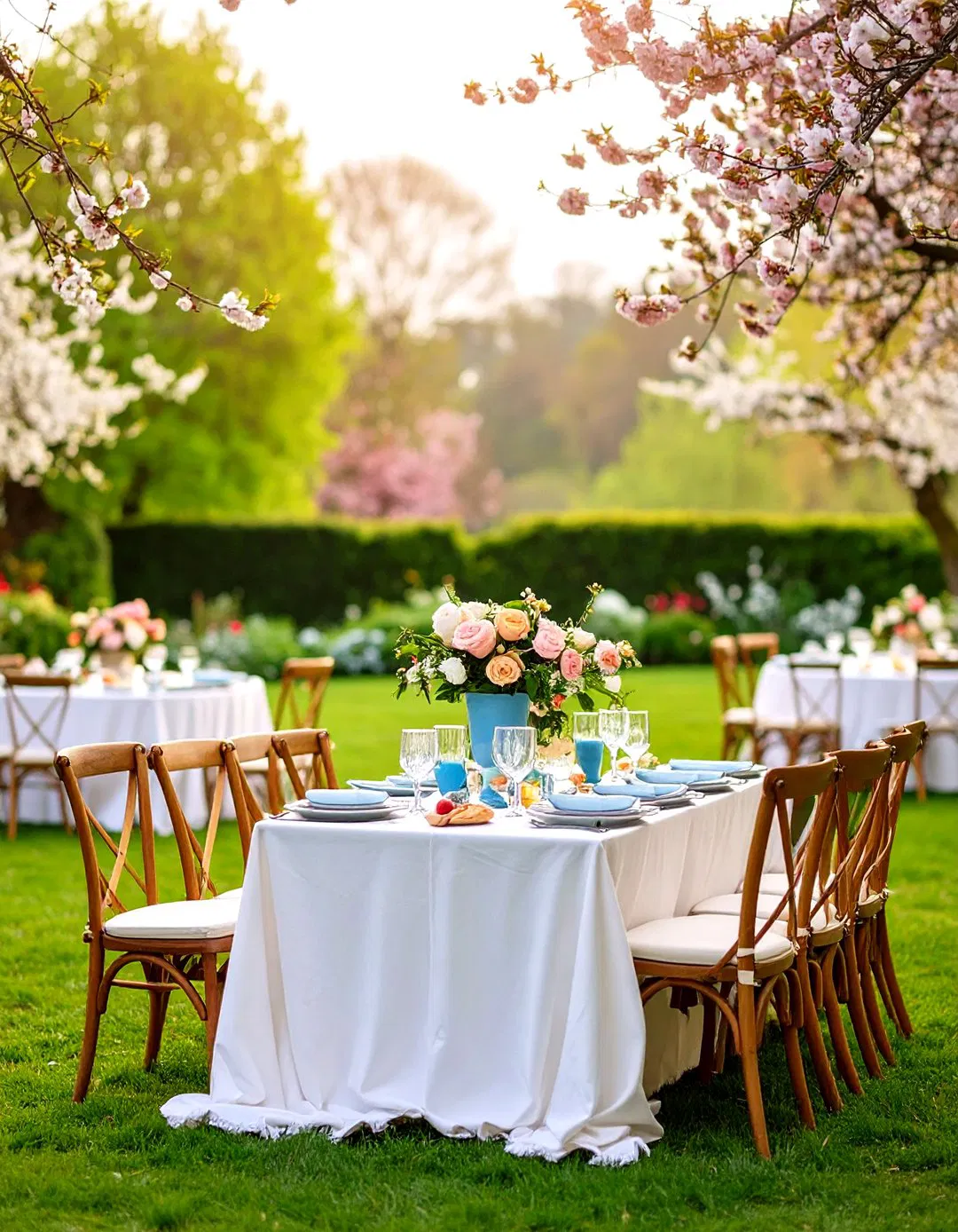 Garden Party Brunch Rehearsal Dinner