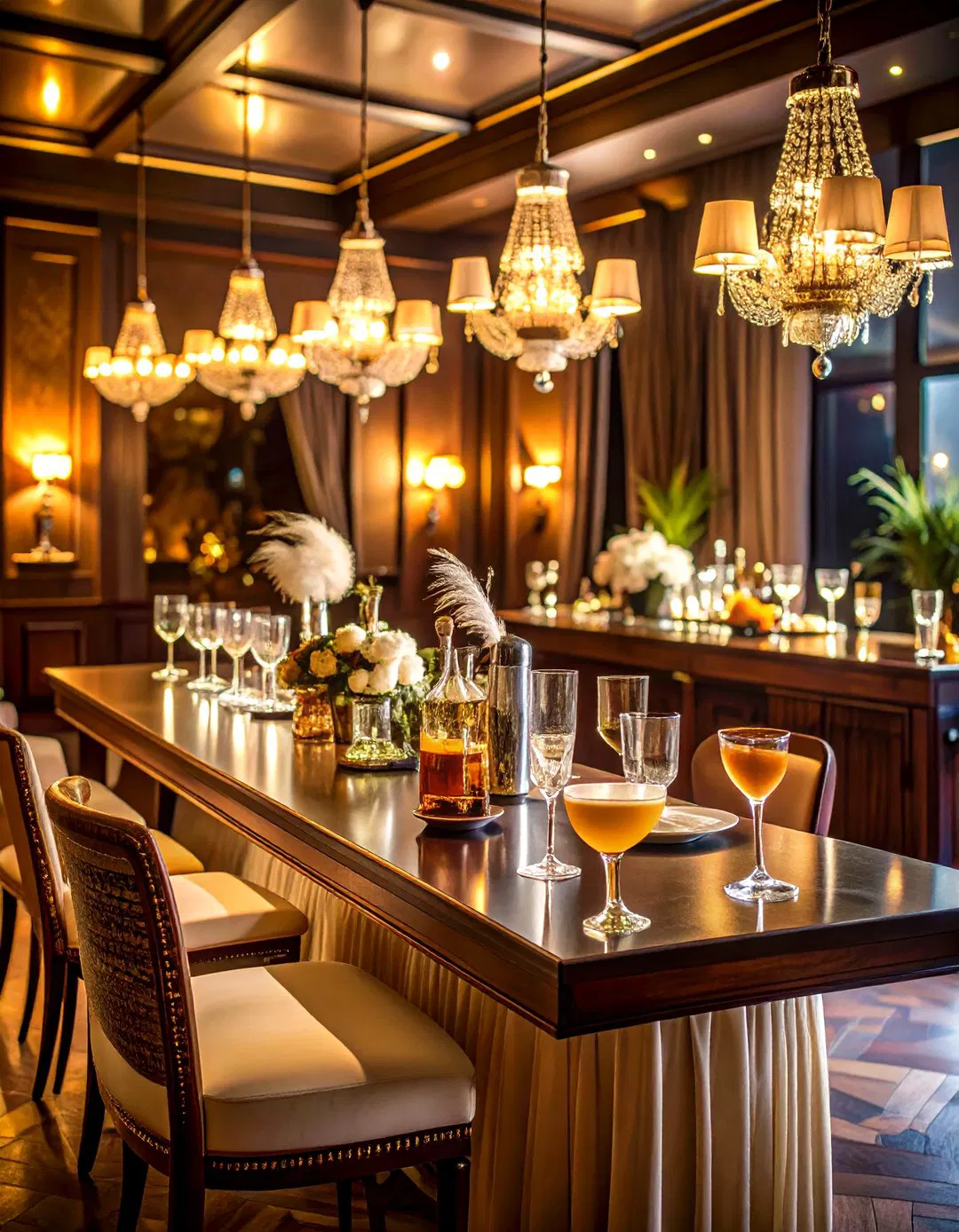 Vintage Speakeasy Rehearsal Dinner