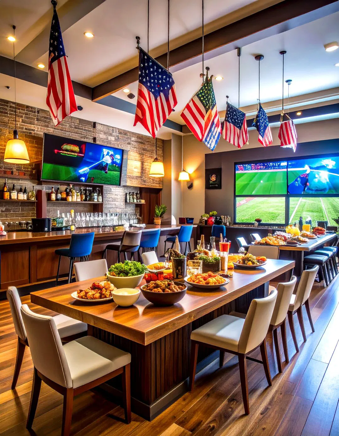 Sports Themed Rehearsal Dinner