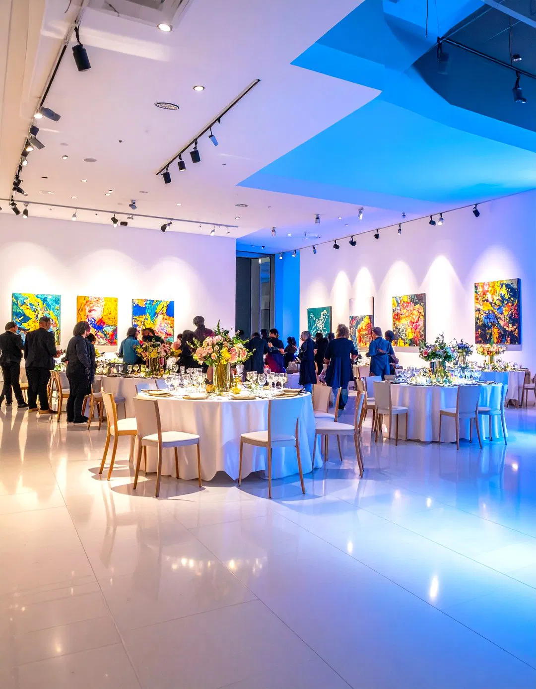 Art Gallery Rehearsal Dinner