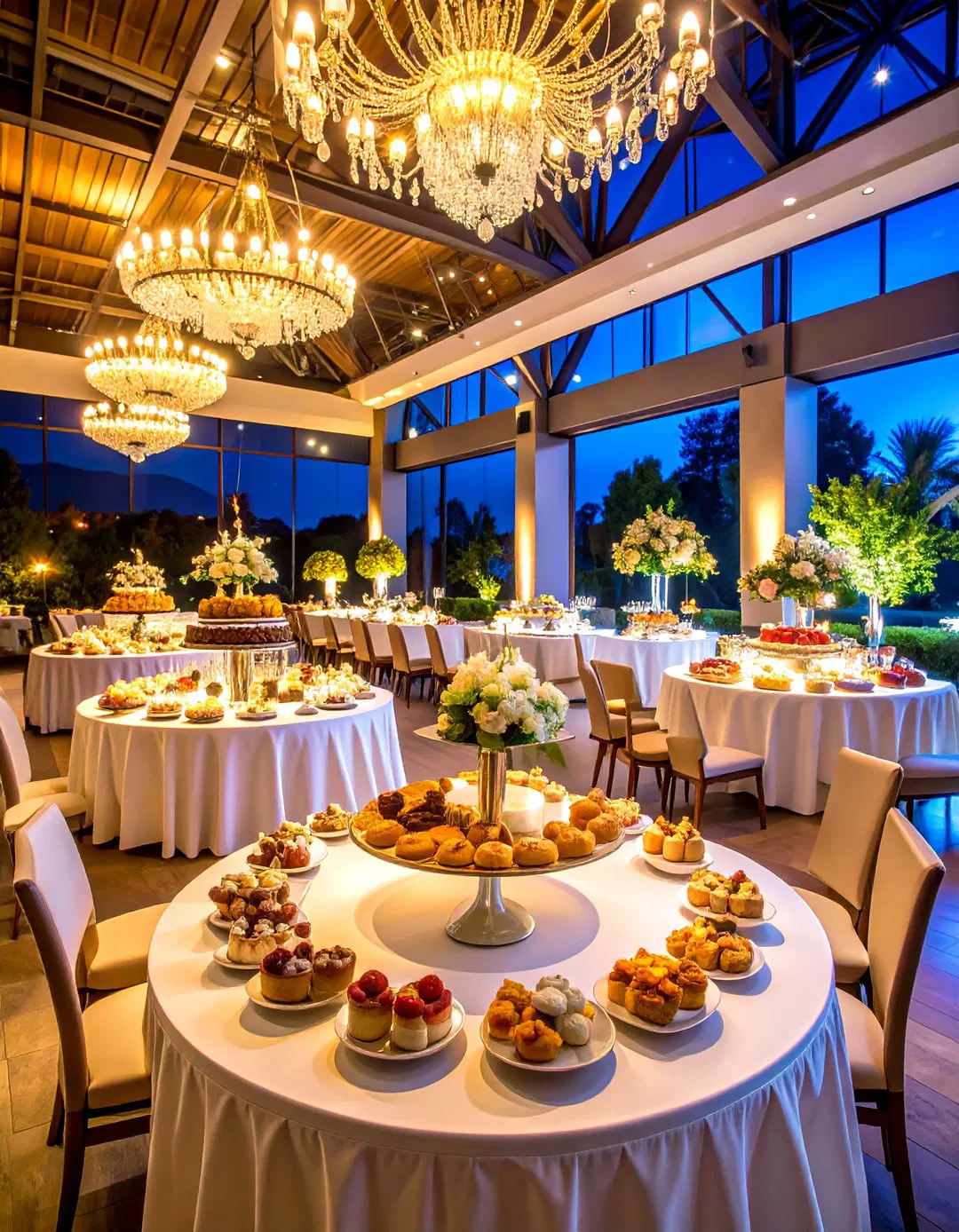 Midnight Dessert Party Rehearsal Dinner