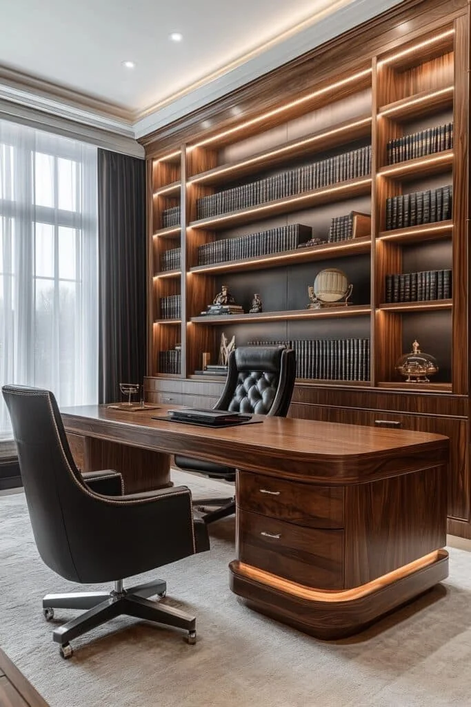 Executive-Style Home Office
