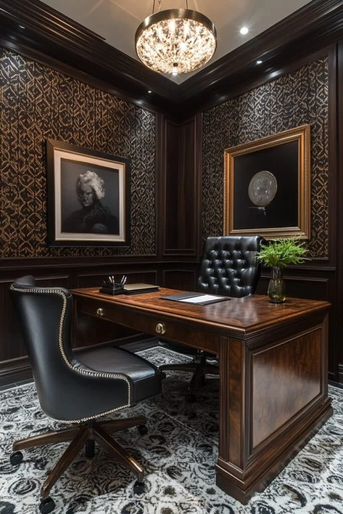 Glamorous Art Deco Workspace