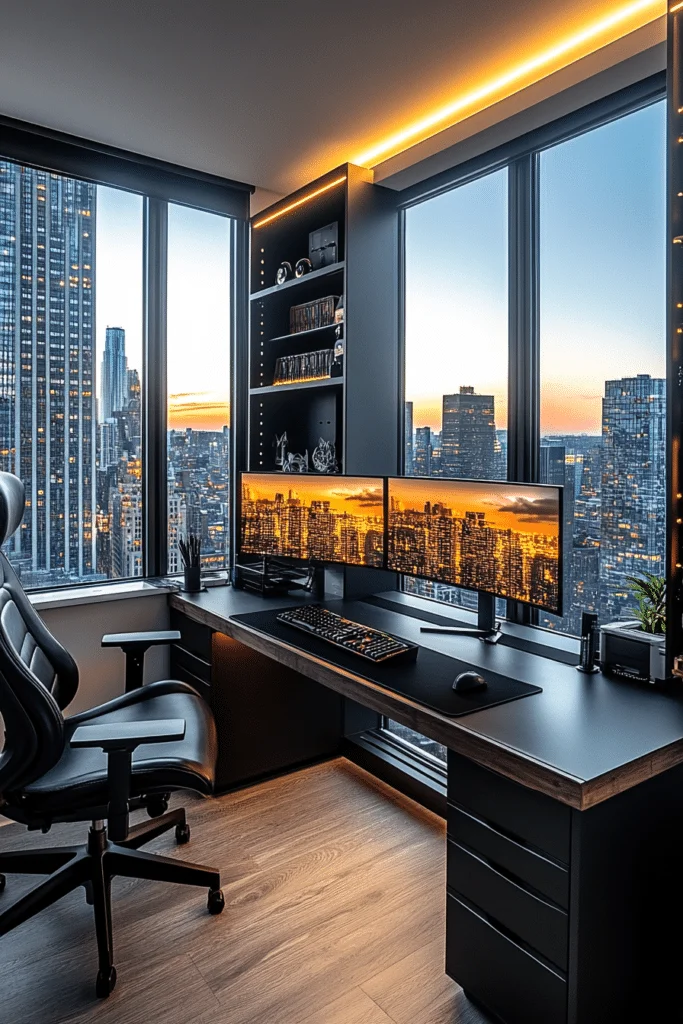 Modern Tech-Focused Office
