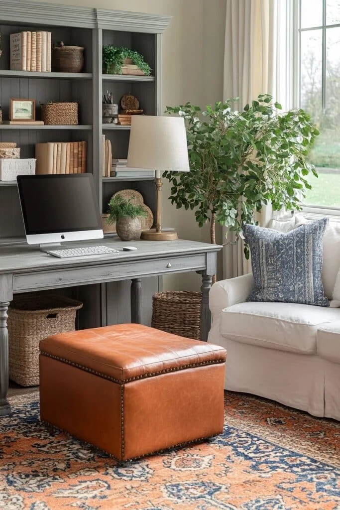Versatile Living Room Office