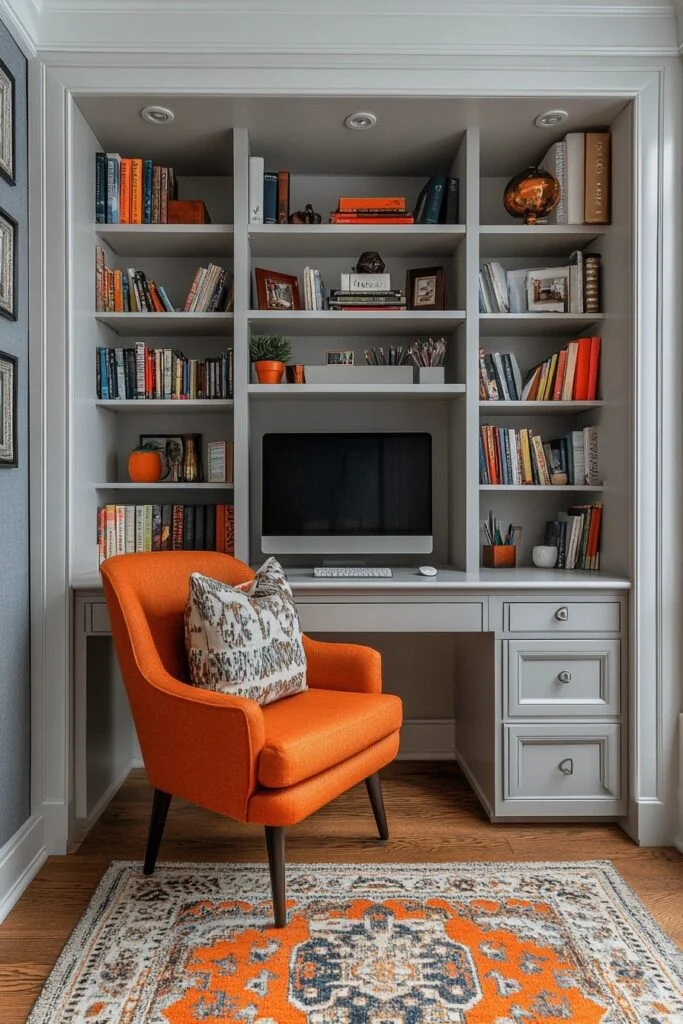 Stylish Compact Study Corner