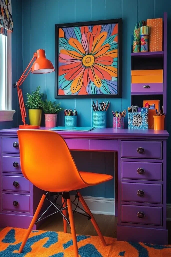 Vibrant and Energetic Office