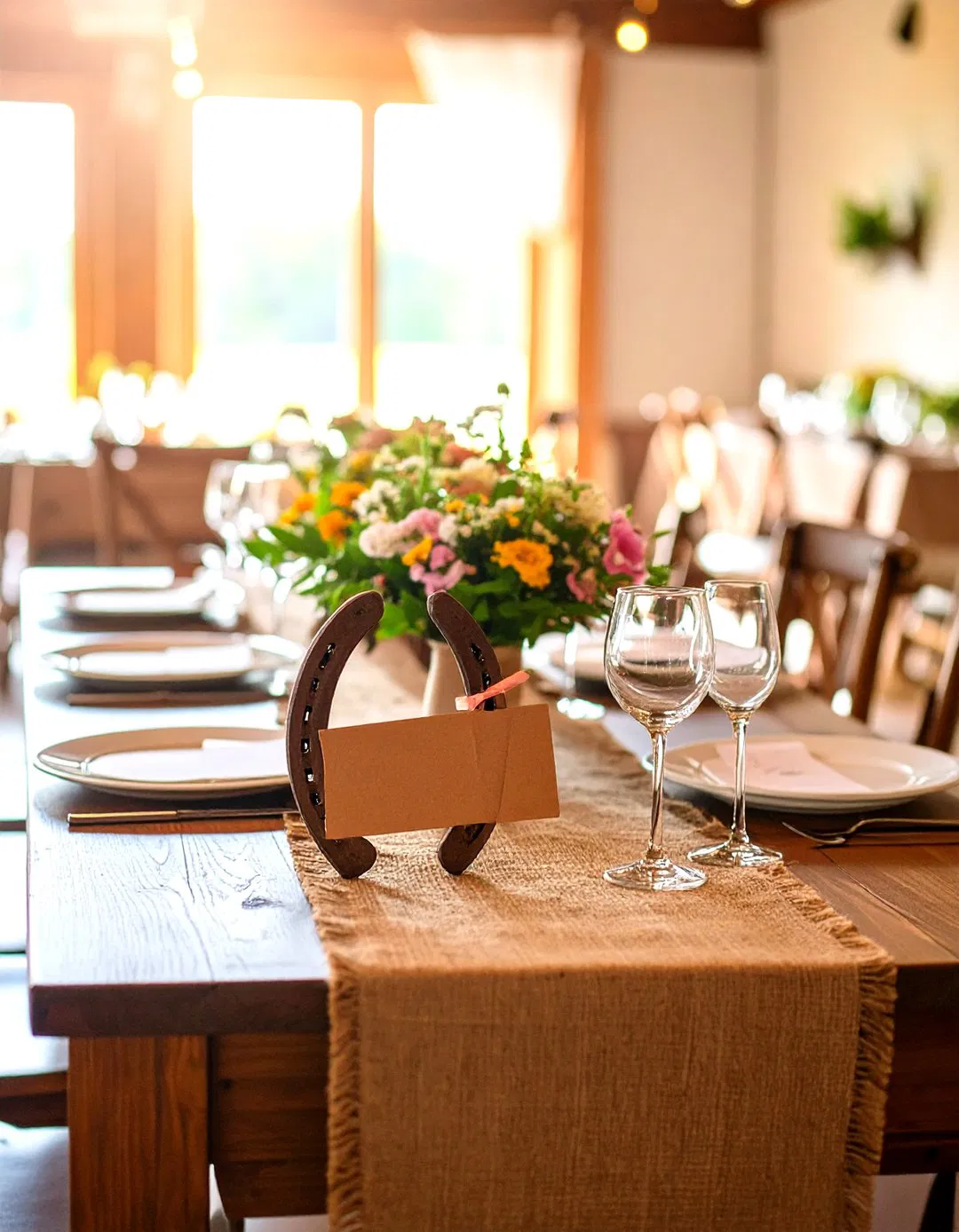 Horseshoe Wedding Decorations
