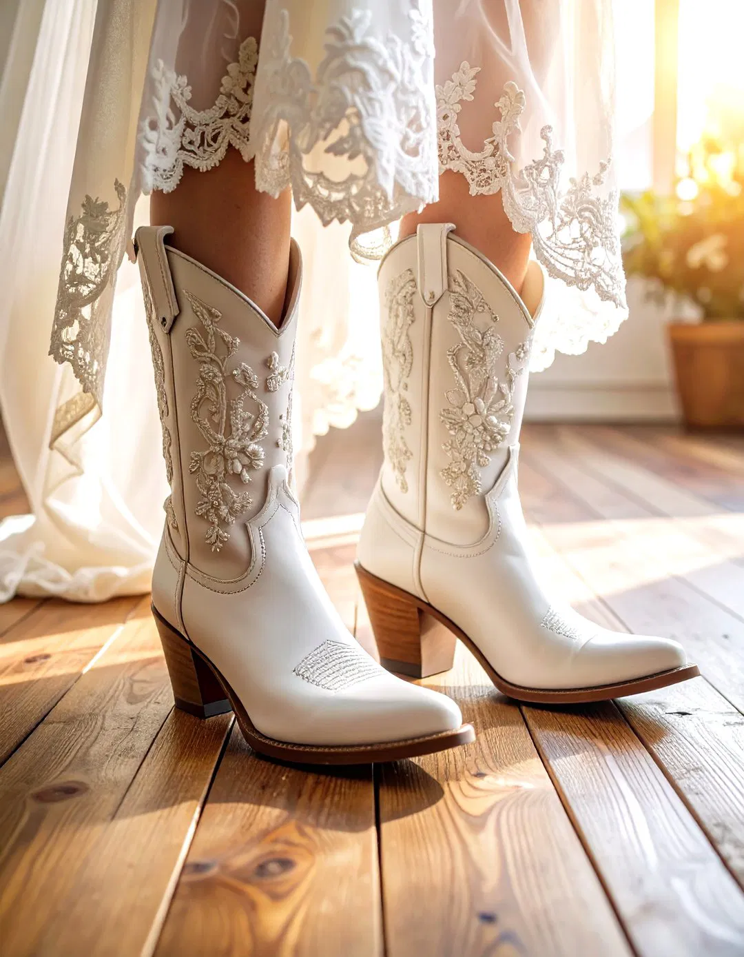 Cowboy Boot Bridal Fashion
