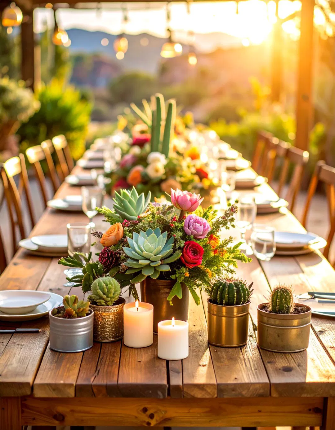 Cactus and Succulent Arrangements