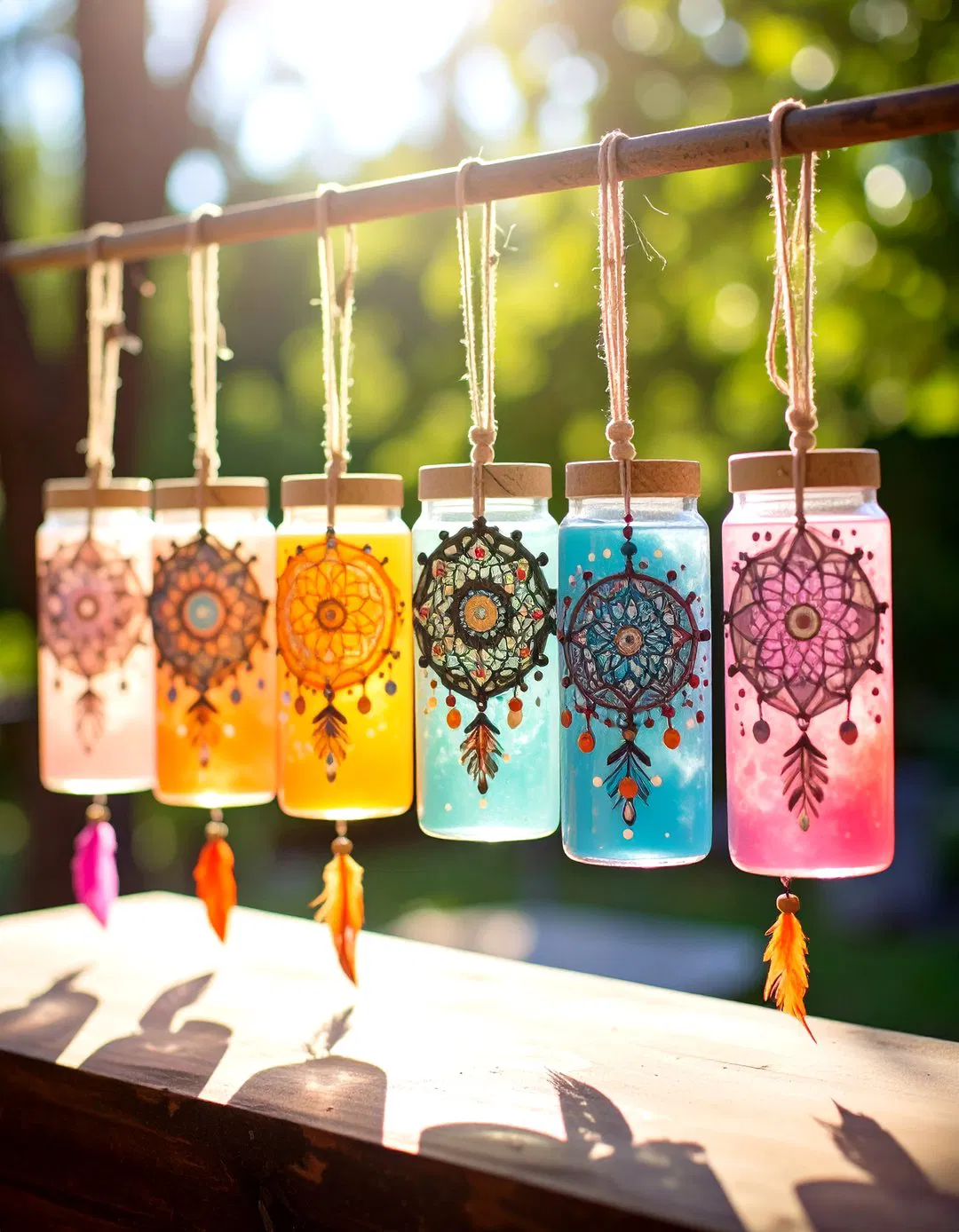 Boho Chic Wedding Koozies