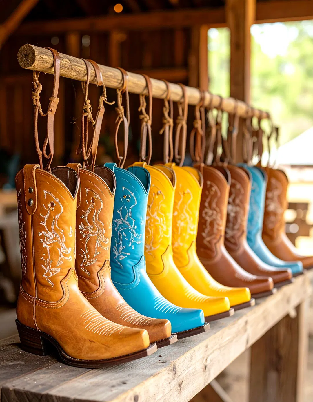 Cowboy Boot Western Wedding Koozies