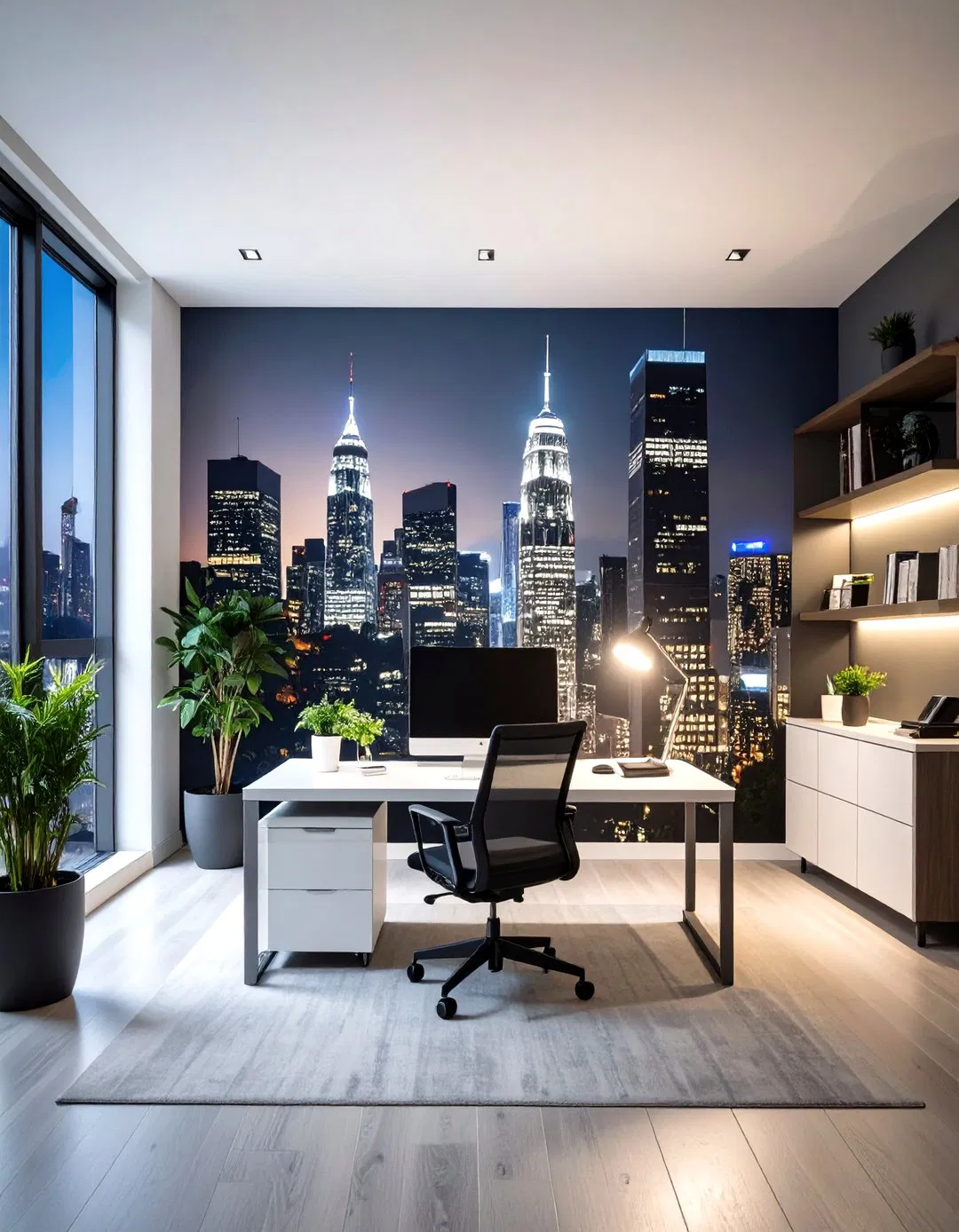Metropolitan Cityscape Wall Murals