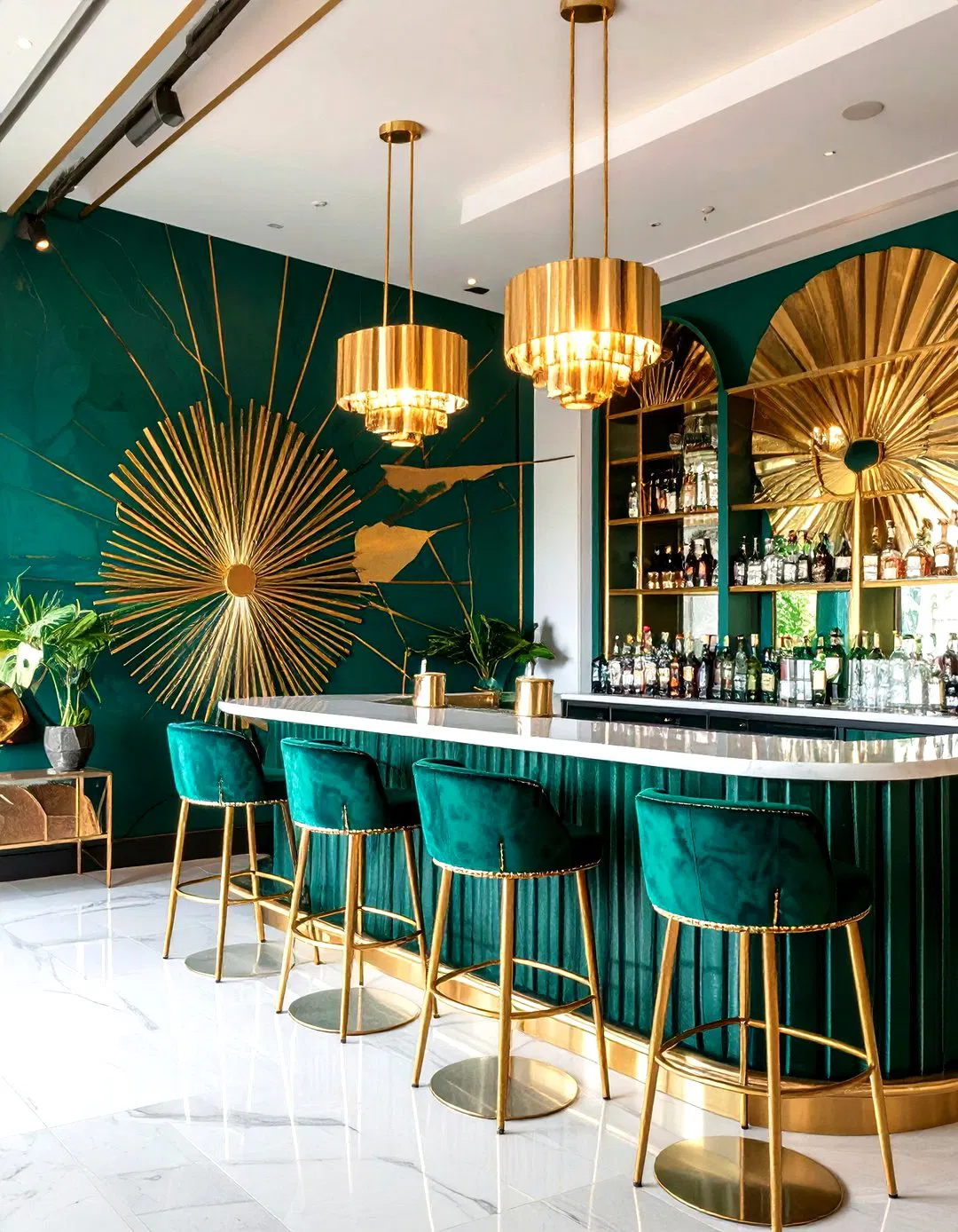 Art Deco Glamour Wall Murals