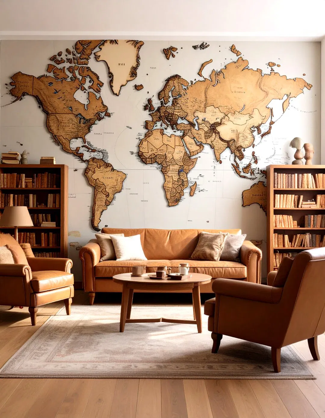 Vintage Map Wall Murals