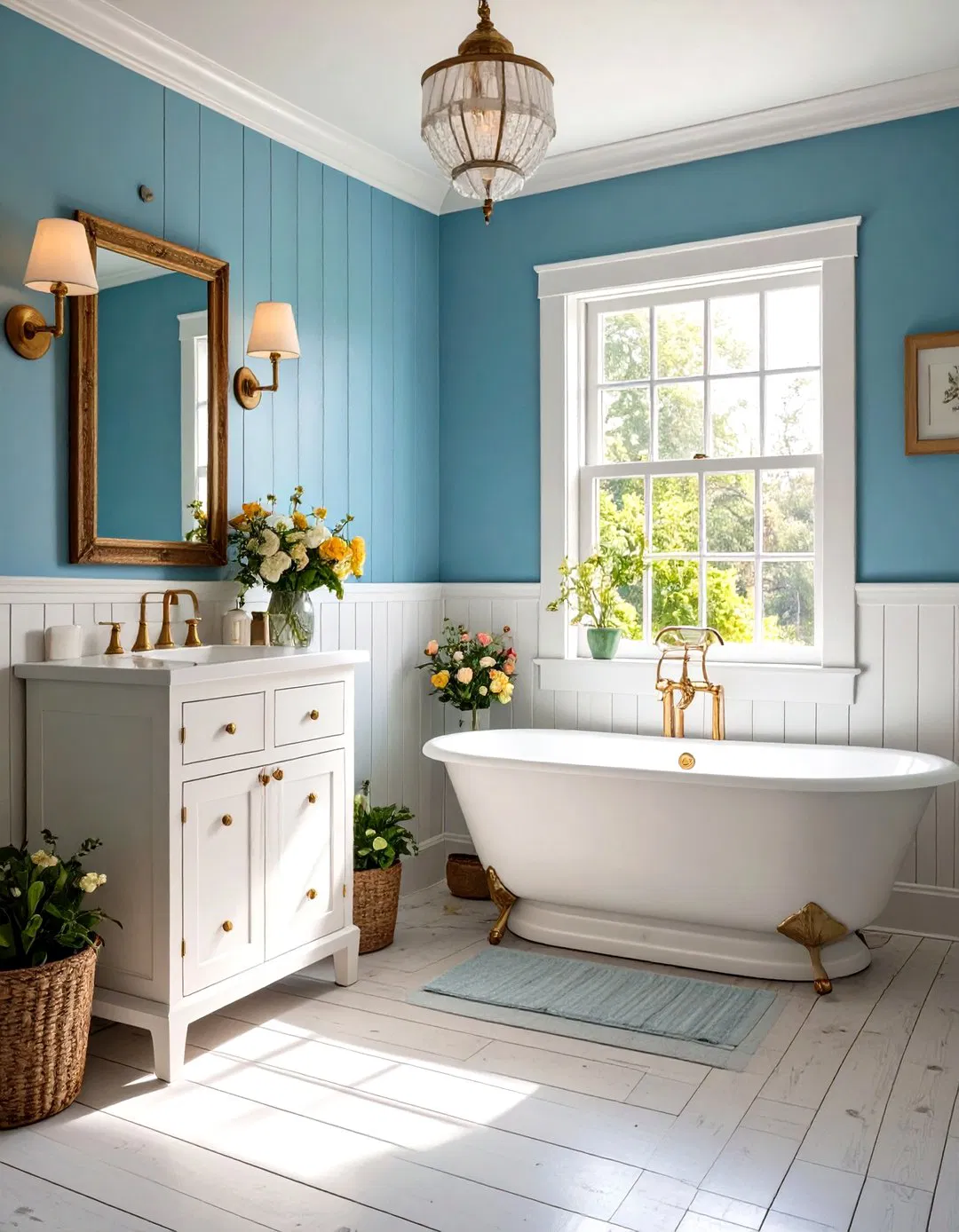 Beadboard Paneling Design - Cottage Style