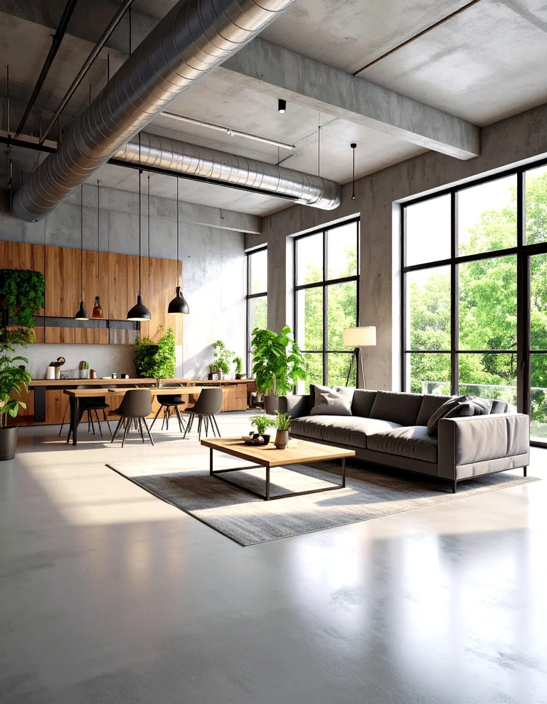 Metal Wall Cladding - Industrial Style