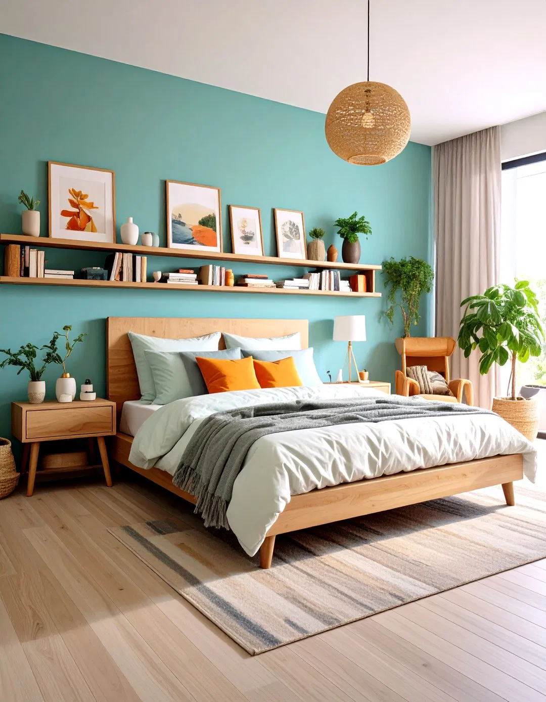 Picture Ledge Display Storage - 24 Wall Storage Ideas