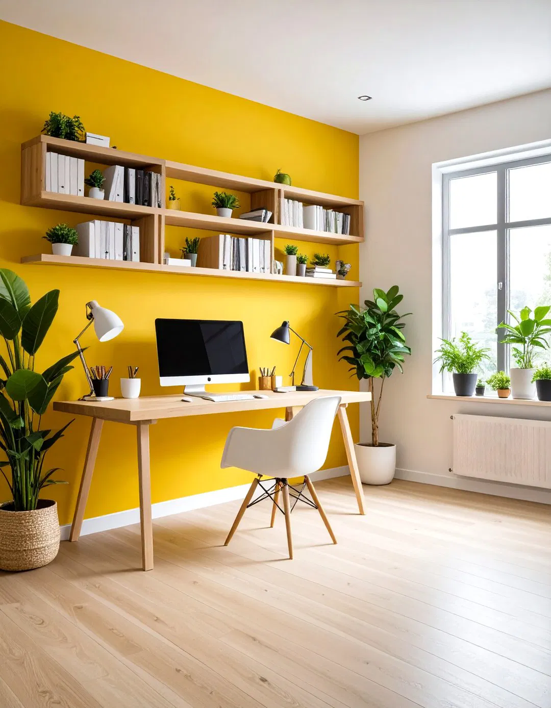 Home Office Wall Workstations - 24 Wall Storage Ideas