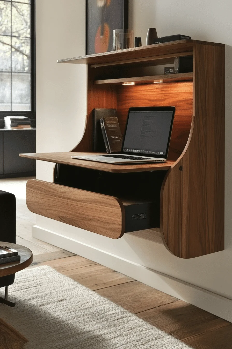 29 Desk in Living Room Ideas That Won't Compromise Aesthetics