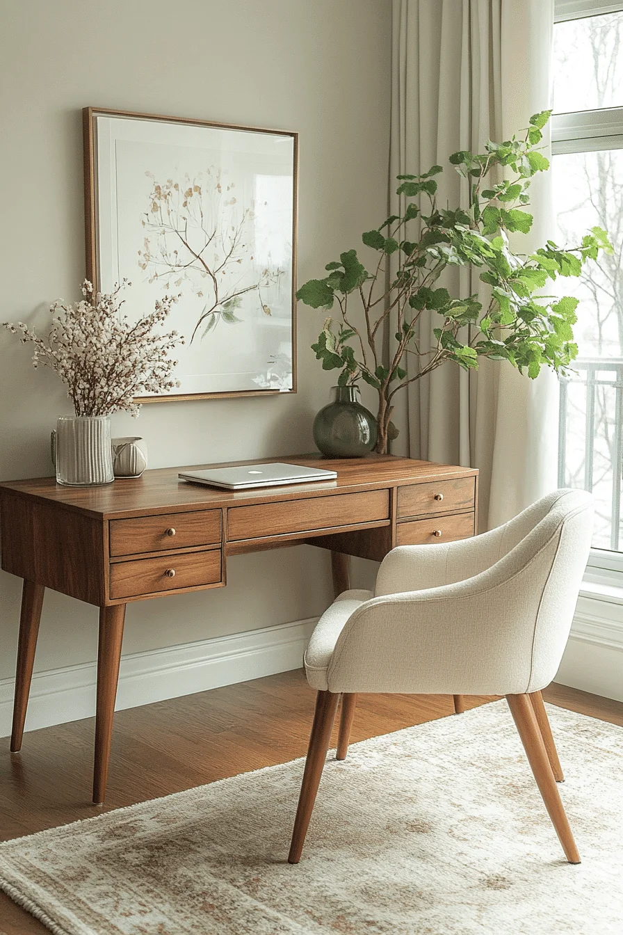 29 Desk in Living Room Ideas That Won't Compromise Aesthetics