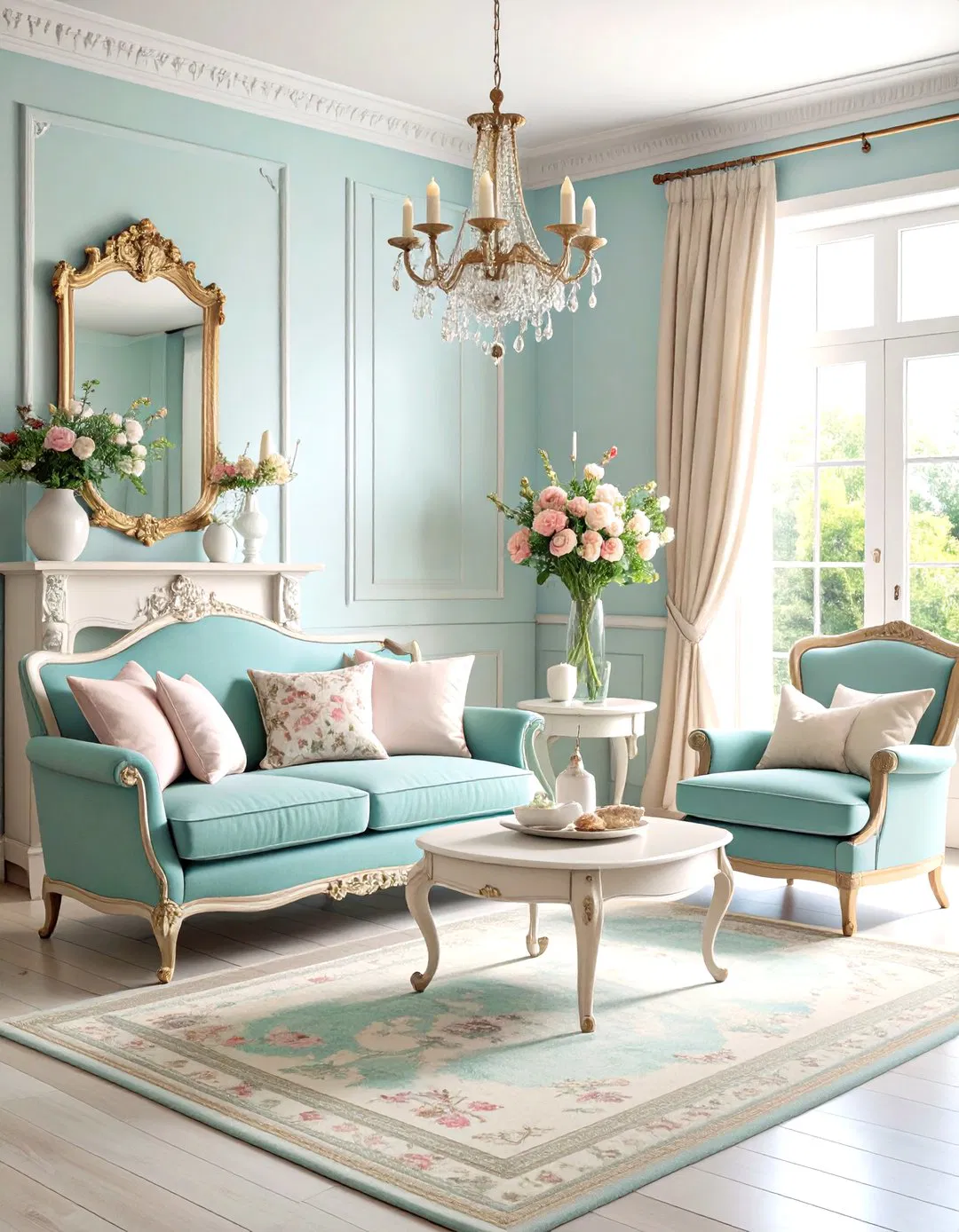 Romantic Shabby Chic Interiors