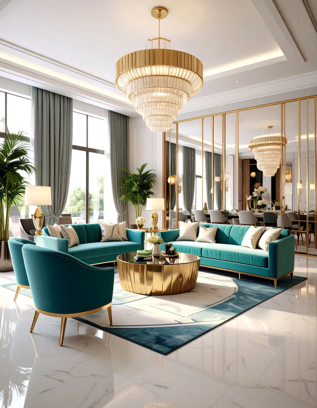 Glamorous Art Deco Touches
