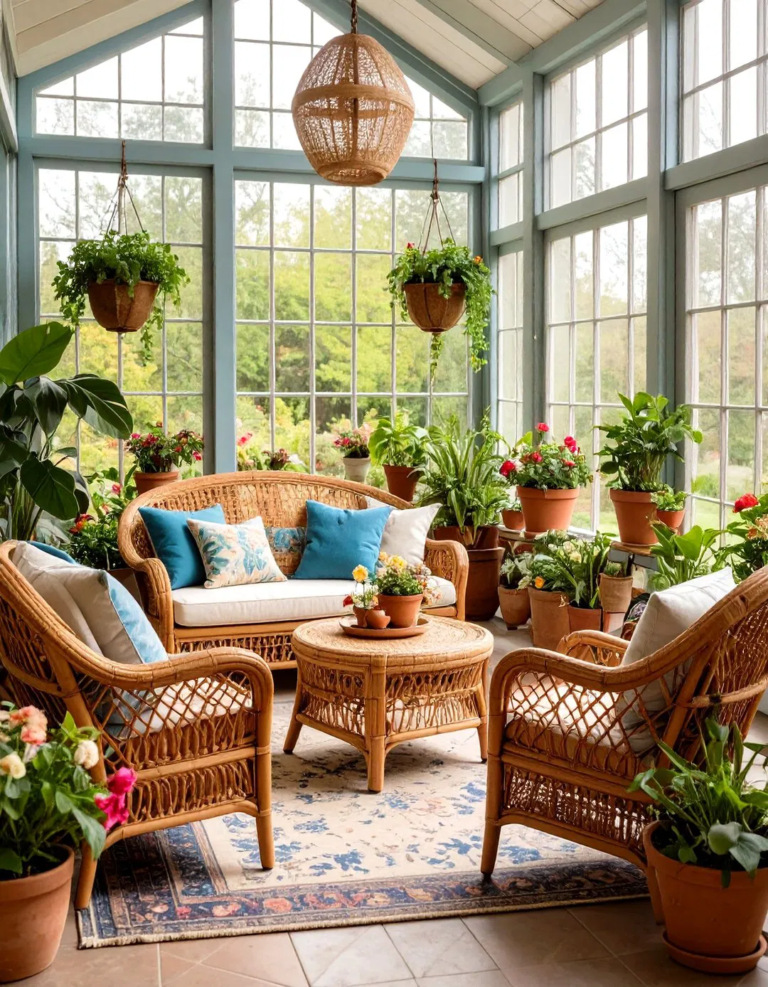 Inviting Vintage Garden Room