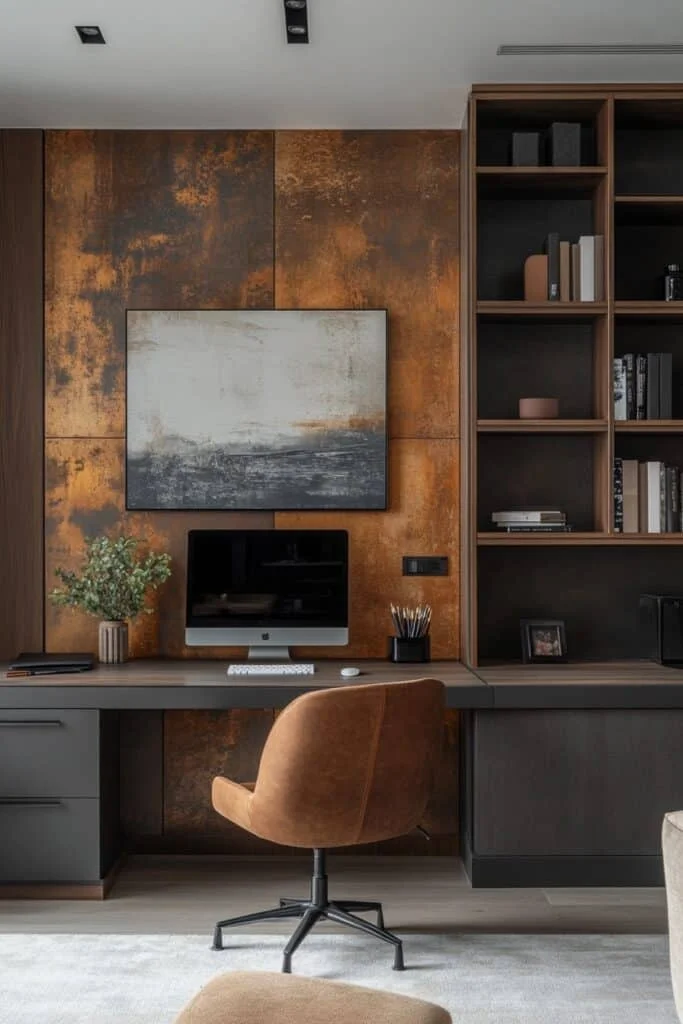 Modern Minimalist Study Corner