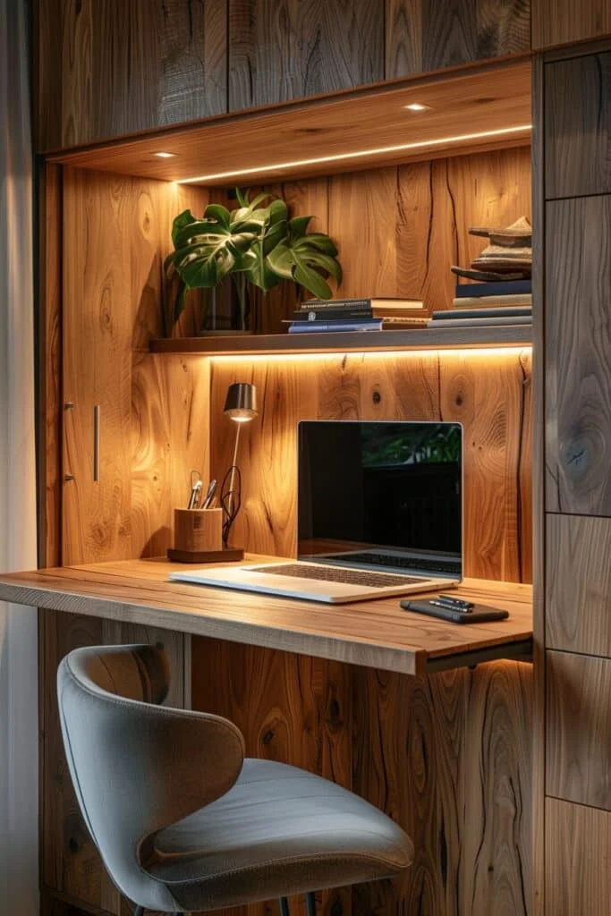 Pull-Out Desk Solutions for Minimal Spaces
