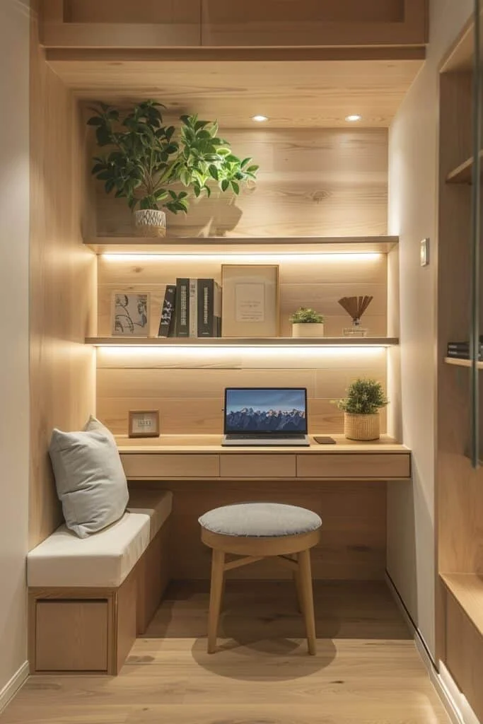 Floating Shelf Workstations