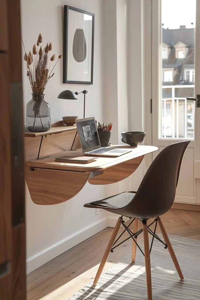 Collapsible Wall Desks for Compact Living
