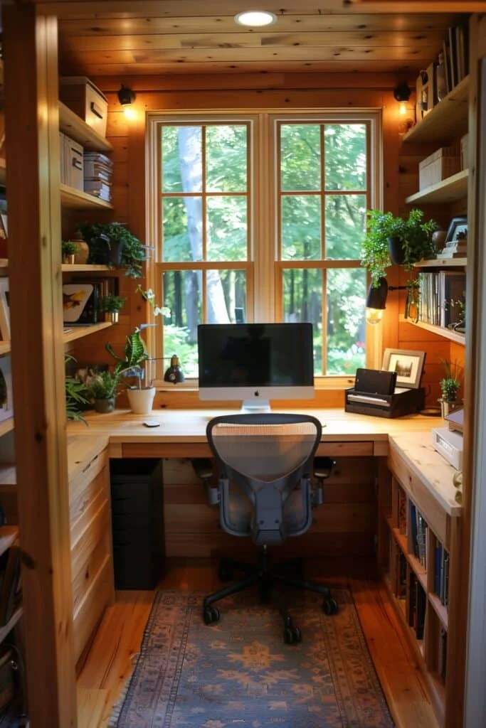 Efficient L-Shaped Desk Designs for Corners