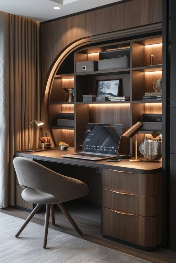 Sleek Desk Designs with Hidden Storage